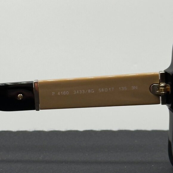 Burberry Sunglasses B4160 3433/8G Black Nova Check Frame Grey Gradient Lens NOTE - Picture 8 of 14